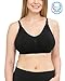 Kindred Bravely Simply Sublime Nursing Bra for Breastfeeding and Maternity (Black, X-Large)
