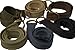 Mens Thick D-Ring Dark Olive Canvas Belt 50