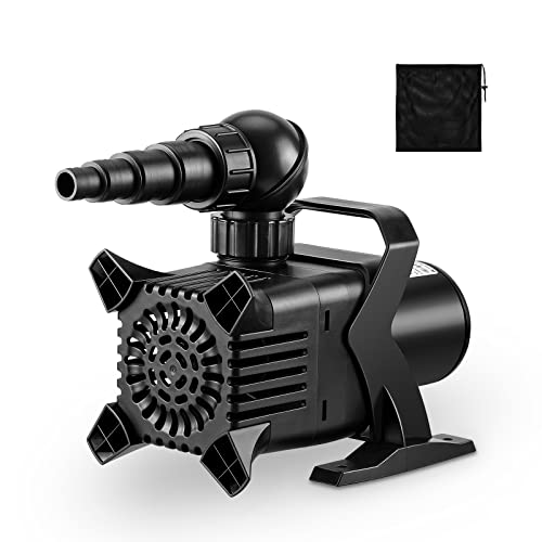 JEREPET 3100GPH Pond pump ,Submersible Water Pump with 33FT Cord 18FT