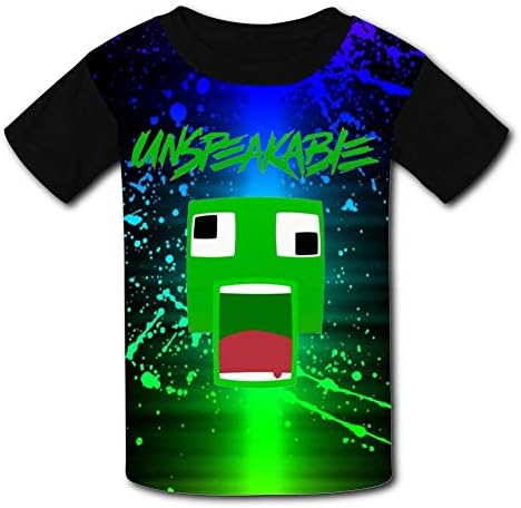 Don't-Speak-Game Kids Fashion 3D Printing Short Sleeve Tshirts for Boys Girls