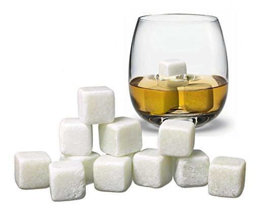 DB-Tech Whisky Chilling Rocks Gift Set - Set of 12 (Certified Refurbished)