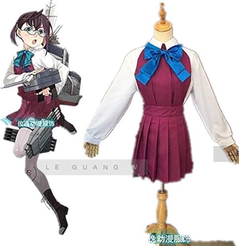 Amazon 艦隊これくしょん 艦これ 艦娘 夕雲 ゆうぐも 沖波 コスプレ衣装 全セット 靴 ウィッグ追加可風 コスプレ 仮装 通販