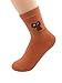 Zando Women's Soft Warm Cute Casual Thick Wool Knit Winter Crew Socks (5-Pack)