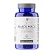 The Organique Co. Black Maca Root Powder Capsules – 3000mg Per Serving, 150 Vegan Pills – Certified Organic, Raw, Non-GMO Supplement - Energy, Stamina, and Memory