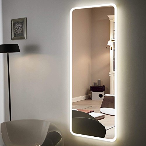 Hans&Alice Large 65inx22in LED Full Length Backlit Mirror Oversized
