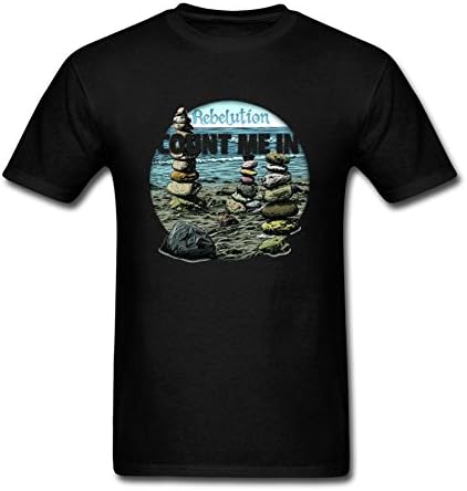 TYMLLER Men's Rebelution Count Me In T-shirt Size XXXL Black