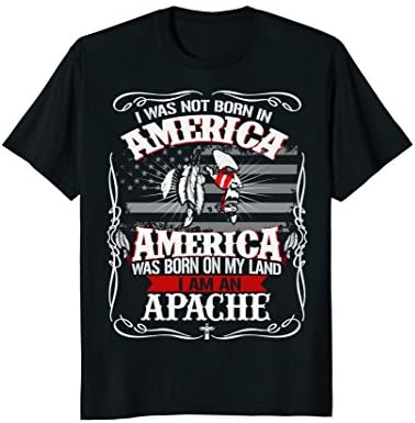 Native Apache pride - Proud Native American Tee Shirt