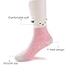 SUNBVE Little Girls Cute Animals Soft Cotton Crew Ankle Socks 5 Pack Cute Animals Shoe size 12-2.5 Little Kid / 6-8 years