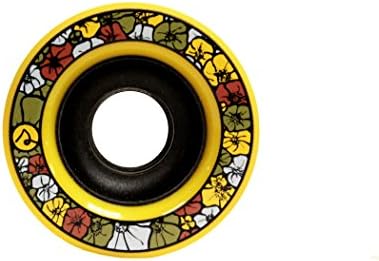 Sweet Spot Poppies 65mm 86a Yellow Longboard Wheels Set of 4 New