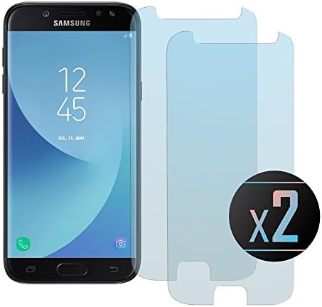 2 x Samsung Galaxy J5/J5 Pro (2017), J530F/DS (EU Version) Screen Protector, NEVEQ Premium Tempered Glass Screen Protector for Samsung Galaxy J5 (J5 Pro (2017), J530F/DS, (EU Version (5.2) Display.