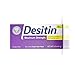 Desitin Maximum Strength Baby Diaper Rash Cream with 40% Zinc Oxide for Treatment, Relief & Prevention, Hypoallergenic, Phthalate- & Paraben-Free Paste, Travel Size, 2 oz (Pack of 6)
