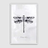 Framed Canvas Wall Art Insect Canvas Prints Home Artwork Decoration for Living Room,Bedroom - 16x24 inches