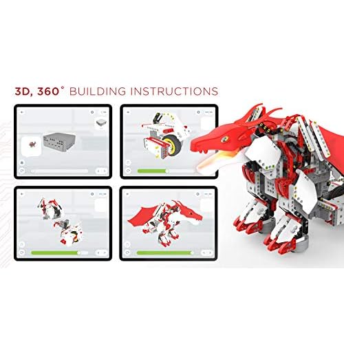 ubtech jimu robot mythical series firebot kit