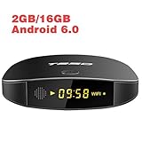 Android 6.0 TV Box 2GB RAM 16GB ROM T95D Media Player with 4K Full HD WiFi Bluetooth HDMI 2.0 Ethernet