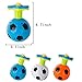 PROLOSO Spinning Top LED Toys Light Up Rotary Desktop Football Gyro 12 Pcs
