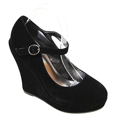 mary jane wedge heel shoes