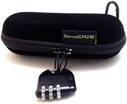 CannaCASE - Shuman - Glass Pipe Case w Combination Lock, Interior Padding, Odor Protection