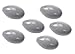 Original Silly Putty - Metallic Silver - 6 Pack