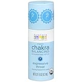 Aura Cacia Chakra Balancing Aromatherapy Roll-On, Expressive Throat 0.31 fl oz (9.2 ml)