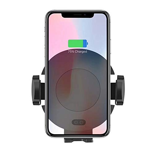 Xindda C11Qi Wireless Charger Dock Car Holder Charging Mount Pad for iPhone for Samsung