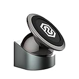 Phone Holder For Car, SmartOmi Magnetic Phone Car Mount | Car Phone Mounts | Car Cell Phone Holders | Universal Car Accessories For Large Phones and Tablets(Black)