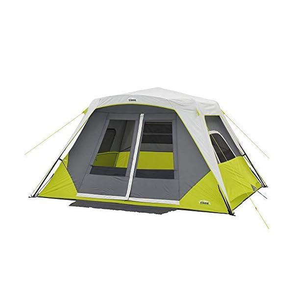 Core 6 Person Instant Cabin Tent with Awning Camping Galore