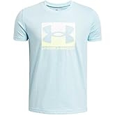 Under Armour Boys Boxed Logo Short Sleeve T Shirt