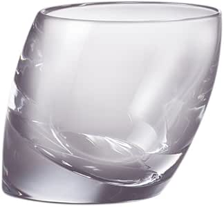 Verre à Whisky Double 'TILT' En Cristal De Plomb NAMBE - Modèle Incliné - Fabriqué En Allemagne