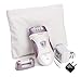 Epilady Legend Rechargeable Epilator With Dual Voltage 100-240V Power Supply Adapter and International Two-Prong Round Pin Plug Adapter Travel Pack