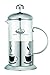 French Press Coffee Maker 1 liter 4 Cup, Quality Glass and Stainless Steel