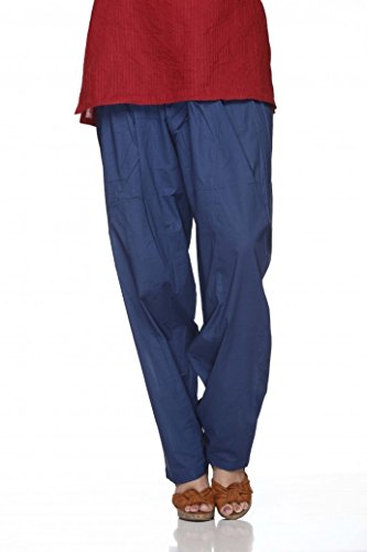 Cotton Plain Indian Salwar Pants in 