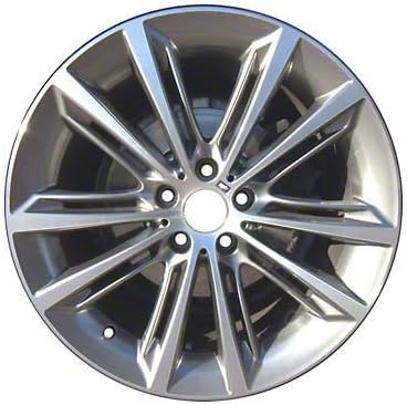 BMW 5 &amp; 6-Series 20" Factory OEM Wheel Rim Rear #71585 (Remanufactured) (Pack of 1)