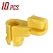 PartsSquare 10 Door Lock 5mm Rod Clip Plastic Fastener Rivets Car Retainer Clips Passenger Side Handle Retainer Replacement For Toyota