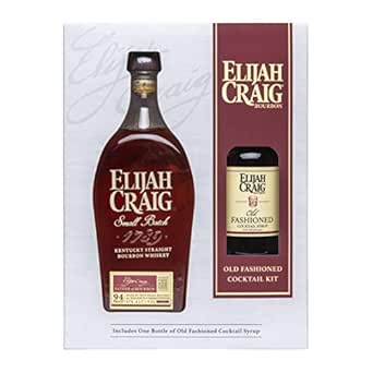 elijah craig old fashioned gift set