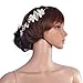 Remedios Wedding Headband Bridal Crystal Beads Hair Accessory for Bride