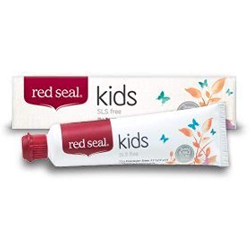 Red Seal Toothpaste for Kids Non Fluoride & No SLS or Parabens Mild
