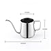 350ML(12OZ) Long Narrow Spout Coffee Pots, 304 Stainless Steel Gooseneck kettle for coffee & tea, Hanging Ear Hand Blunt Pour Over Drip Pot, Hanging Ear Coffee Bag Lover