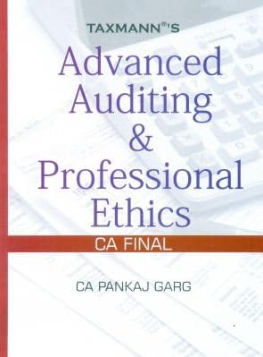Advanced Auditing and Professional Ethics - CA Final