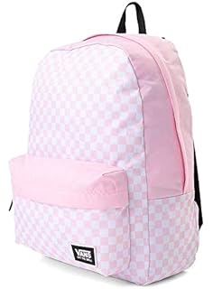 mochila vans cuadros rosas
