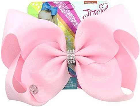 ICObuty Große Haarschleifen 6 Zoll – Cheerleader-Bows Mit Alligator-Klemmen, 12 Stück, Bunte Farben, Für Turniere, Schule, Party