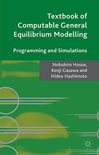 Introduction to Computable General Equilibrium Models