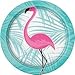FLAMINGO Theme Party Supplies Pack - Bright Color Plates, Cups, Napkins and Decorations for Pool Party or Luau (Deluxe - Serves 16)
