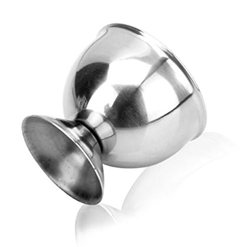 image for Gooday Pack of 4 Pcs Stainless Steel Poached Egg Cups Soft Boiled Egg 