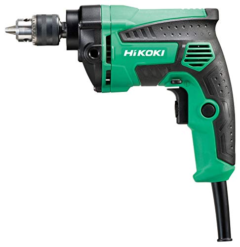 HiKOKI Former Hitachi Koki Variable Speed Drill, AC100V, 680W, Ironwork: 0.4 inches (10 mm), Woodworking, 1.0 inches (25 mm), Stepless Speed with Fine Adjustment Mechanism D10VH2