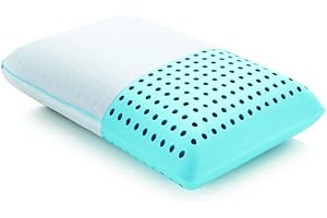 KOZYNEST Side Sleeper High Loft Cooling Gel Infused Memory Foam Pillow, Washable Cover - Standard/Queen Size