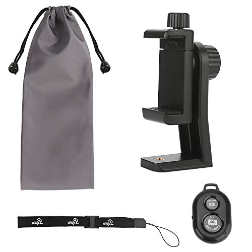 Phone Tripod Mount Adapter, PEYOU Universal 360 Rotation Smartphone Holder Monopod Adapter Clamp Bracket Compatible for iPhone XS Max XR X 8 7 6 6s Plus, for Samsung Galaxy Note 9 8 S9 S8 Plus S7 Edge - Thumbnail 7