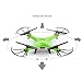 Holy Stone HS110 FPV Drone with 720P HD Live Video WiFi Camera 2.4GHz 4CH 6-Axis Gyro RC Quadcopter with Altitude Hold, Gravity Sensor and Headless Mode Function RTF, Color Green