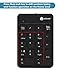 iClever 18-Key Wireless Bluetooth Numeric Keyboard for Laptops, PC Computer, MacBook, Black (IC-KP03)