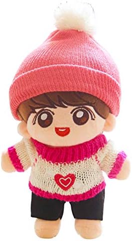 Wangle BTS Bangtanboys Member Cartoon Style Plush Cushion Pad tata Jimin Jungkook rapmonster Toys Sofa Pillow Cases Cotton BTS Bolster Pillow