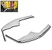 ZMAUTOPARTS Hummer H3 Rear Bumper Corner Cover Trim Frame ABS Chrome Pair